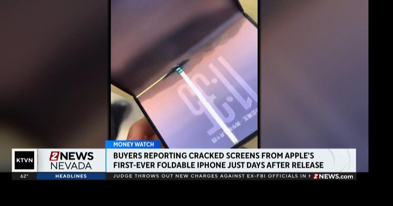 Issues with foldable iPhone | National News | 2news.com