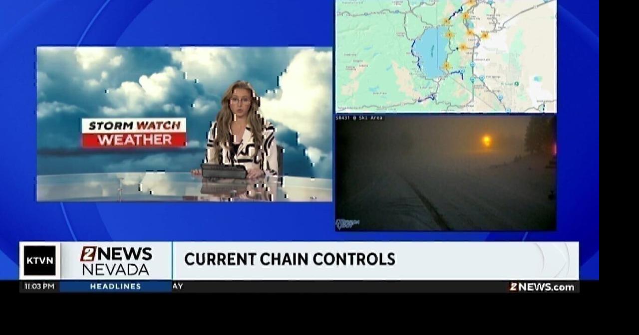 Chain controls on Thursday night | Videos | 2news.com