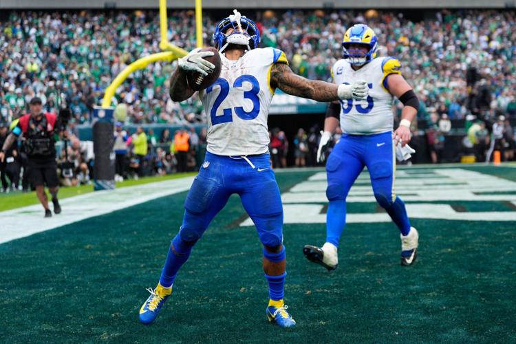 APTOPIX Rams Eagles Football