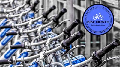 Bikes with Safe Routes to School logo