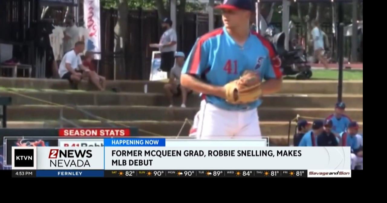 McQueen High grad Robbie Snelling making his MLB debut | Local News ...
