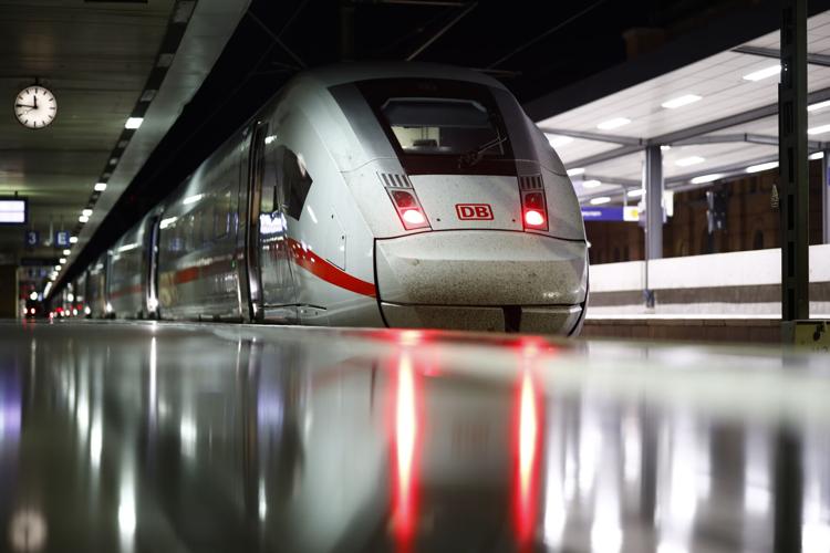 Germany Trains Halted