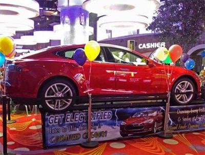 California Man Wins Tesla Model S at Siena Hotel Spa Casino