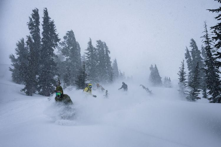 Mammoth Mountain after February blizzarding