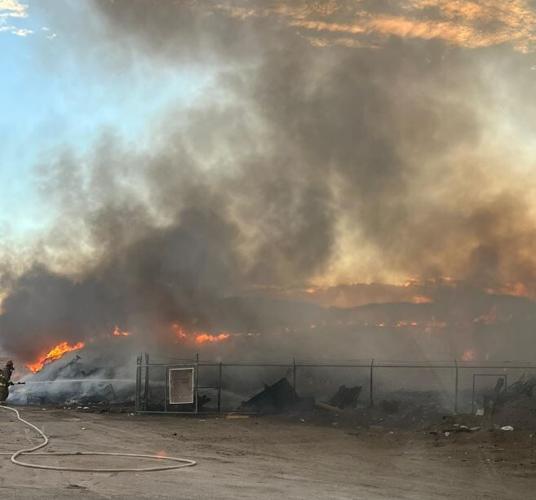 Wadsworth Transfer Station Fire