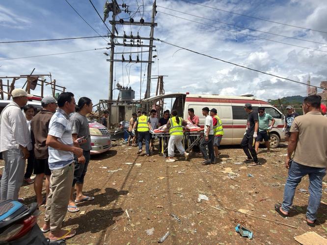 Myanmar Explosion