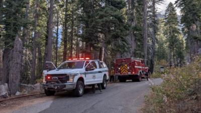 Upper Fire in South Lake Tahoe