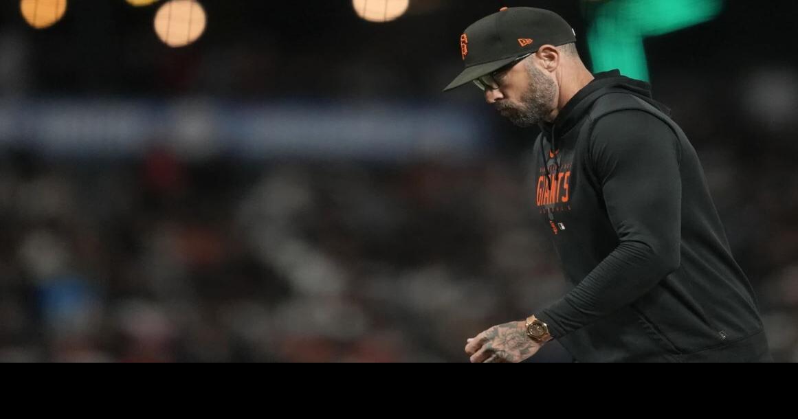 Gabe Kapler out as San Francisco Giants manager with three games left in  season, San Francisco Giants