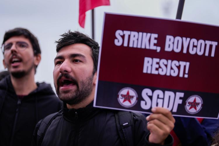 Turkey Israel Protest