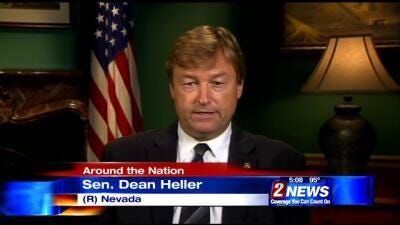 Senator Heller Addresses NFL Commissioner