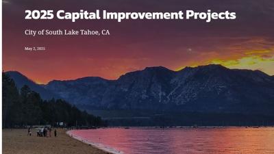 South Lake Tahoe Capital Improvement Projects