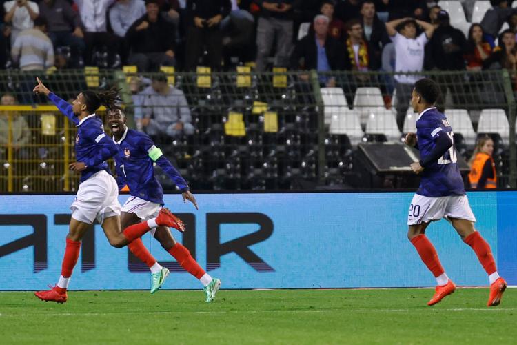 Belgium France Nations League Soccer