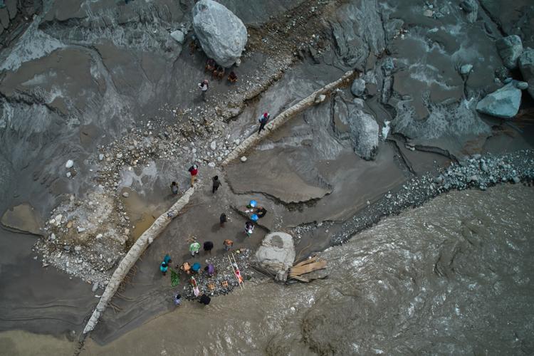 APTOPIX Nepal Flash Floods