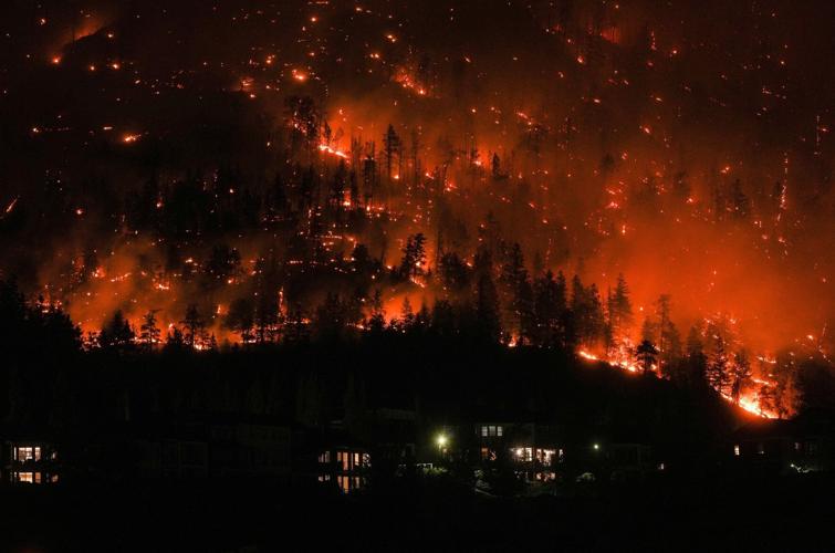 Climate Night Wildfires