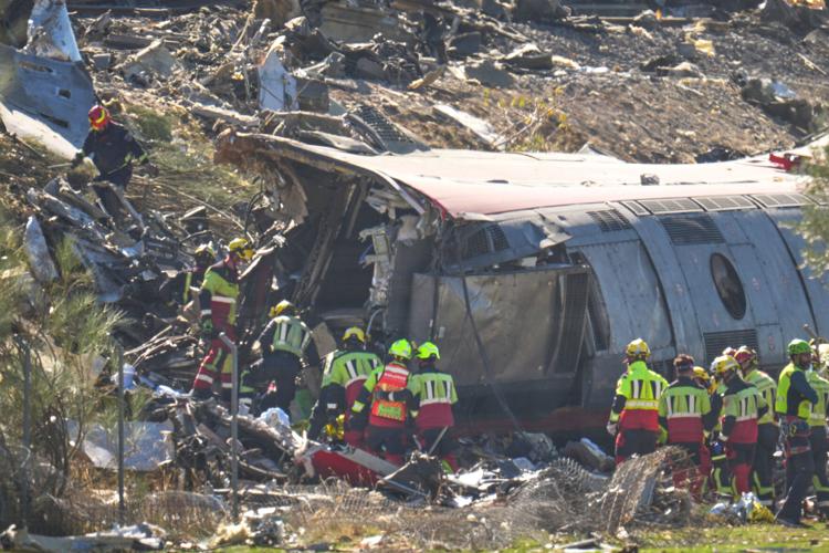 APTOPIX Spain Train Crash
