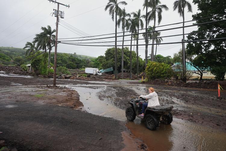 US Hawaii Extreme Weather Nolo