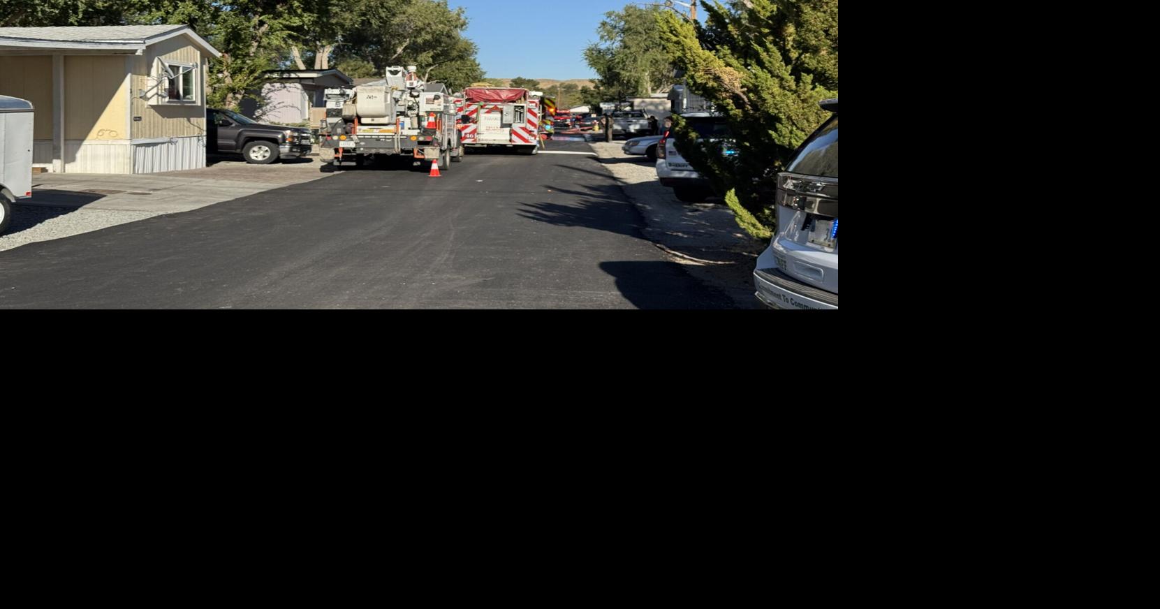 Home fire in Sun Valley displaces three