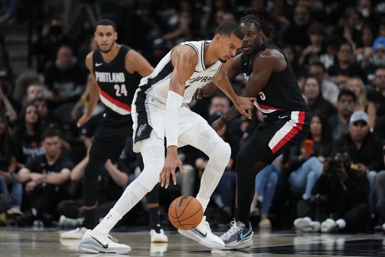 Trail Blazers Spurs Basketball