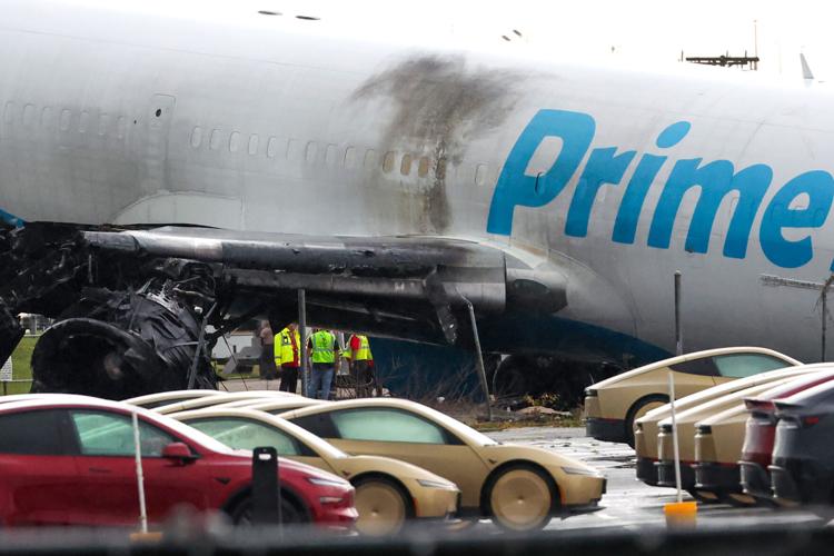 Amazon Plane Overruns Runway