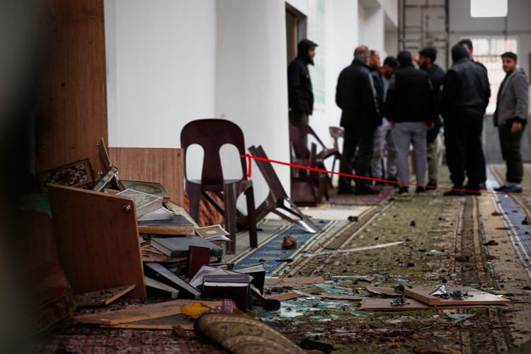 Syria Mosque Bombing