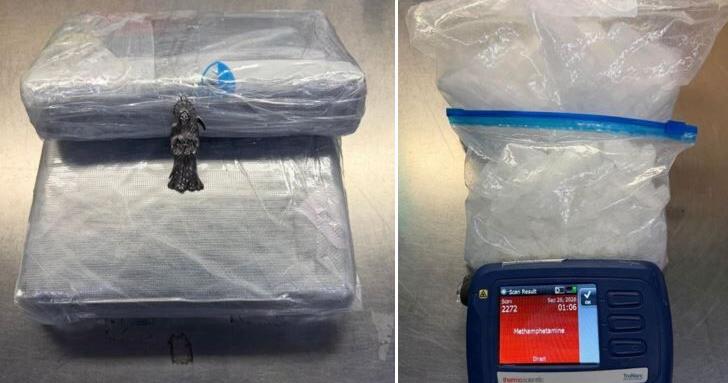 Two people arrested after drugs recovered during two separate traffic stops on I-80