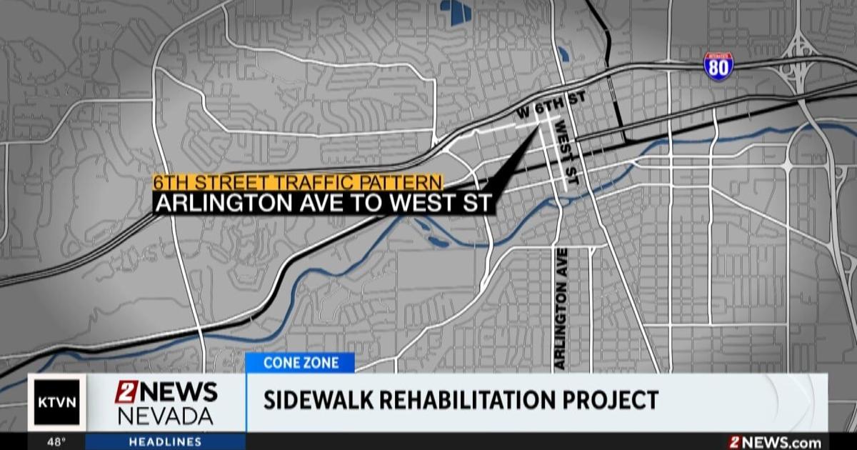 Trafic Reno Cone Zone: Road work changing traffic patterns in downtown Reno | Local ...