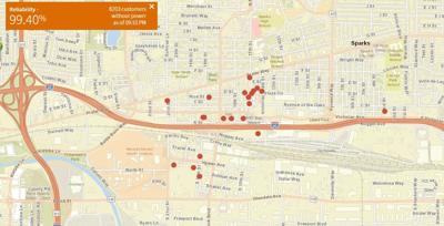 NV energy Sparks Power Outage