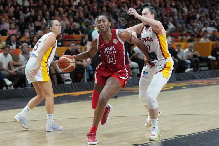 WCup Spain United States Basketball