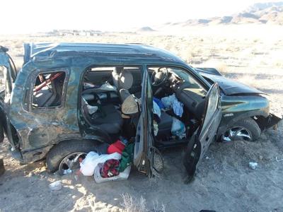 Washington State Woman Dies in Rollover Crash on US-95