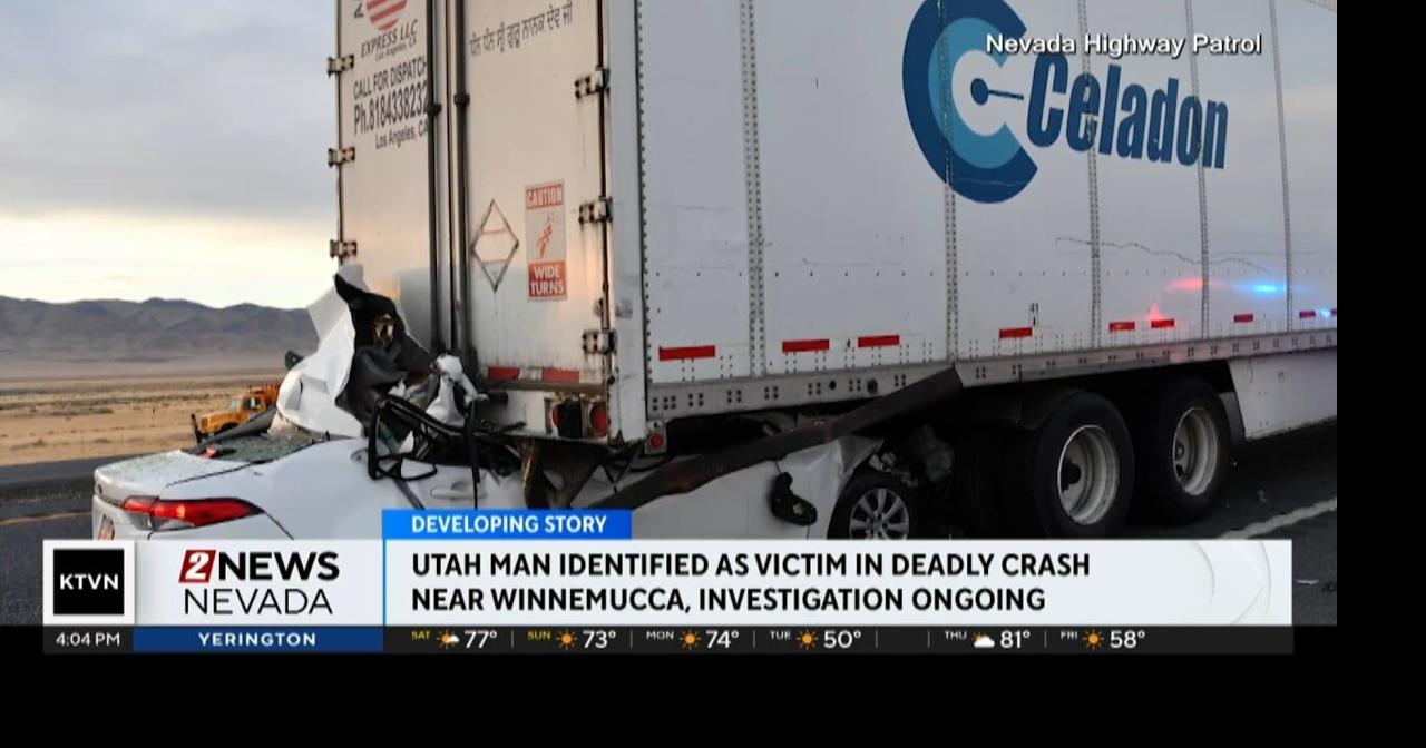 Utah man killed in crash between car and big rig near Winnemucca on ...