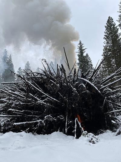 pile burning january 2023 greenhorn