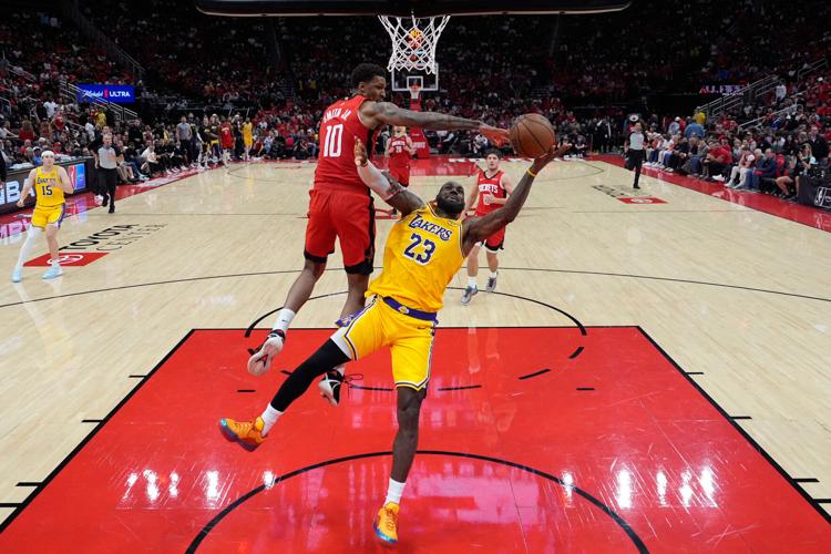 Lakers Rockets Basketball