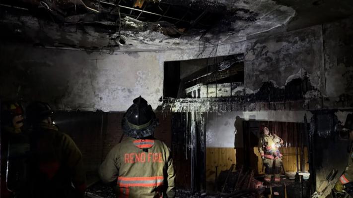 Downtown Reno structure fire quickly contained by fire crews | Local ...
