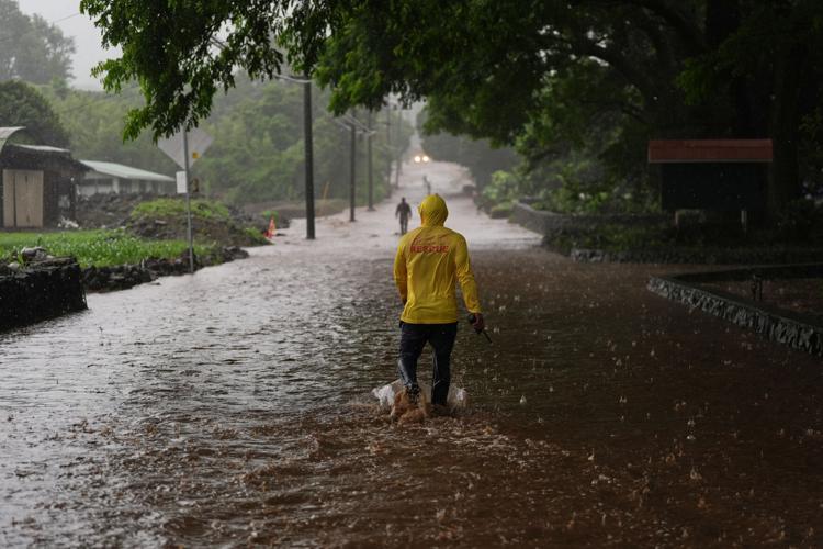 US Hawaii Extreme Weather Nolo