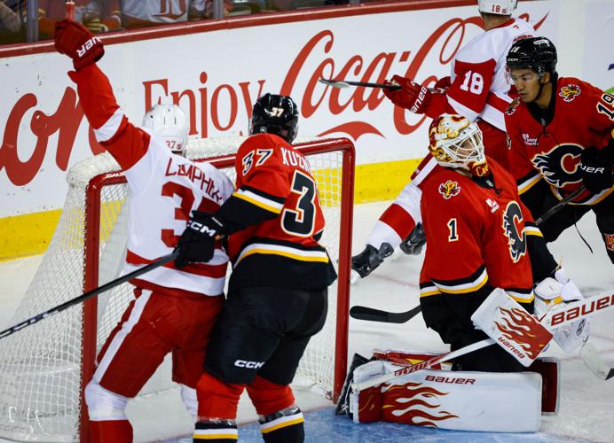 Red Wings Flames Hockey