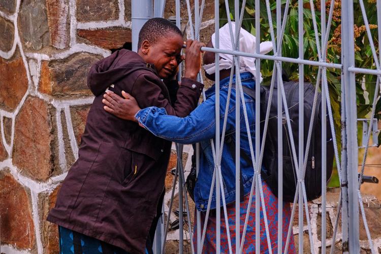 APTOPIX Zimbabwe Ferry Capsizes