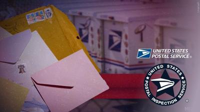 Mail Fraud w USPS USPIS logos