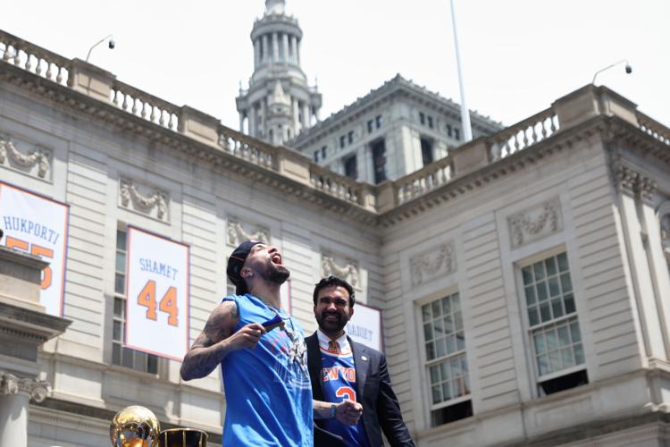 Knicks Championship Parade Basketball