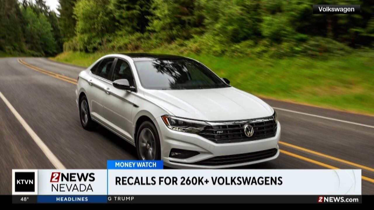 Recall for Over 260,000 Volkswagen Cars