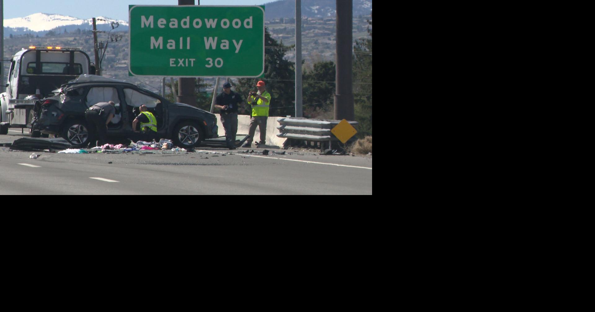 Update: State Police investigating fatal crash on I-580 and Moana Lane ...