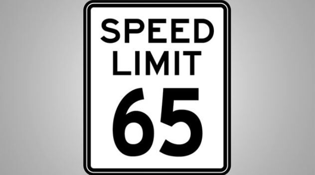 65 MPH speed limit
