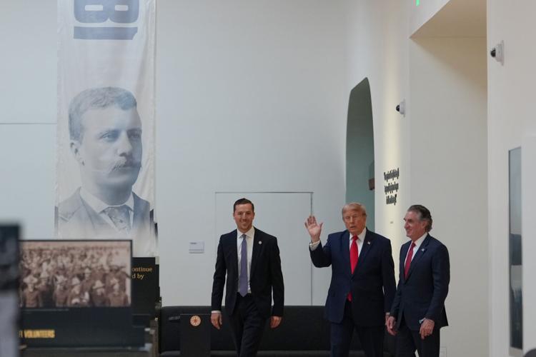 America 250 Trump Roosevelt Library