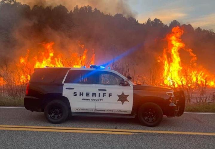 Roadways Reopen After Wildfire Contained North of Bridgeport