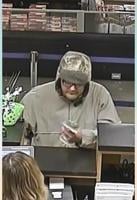 Sparks Police Searching for Bank Robbery Suspect