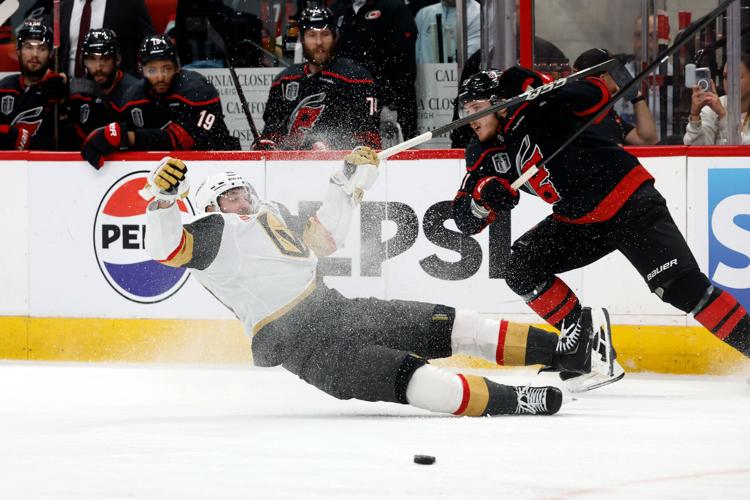 Stanley Cup Golden Knights Hurricanes Hockey