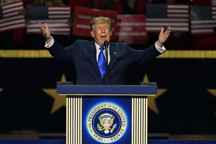 Trump takes center stage at Republicans’ first midterm convention