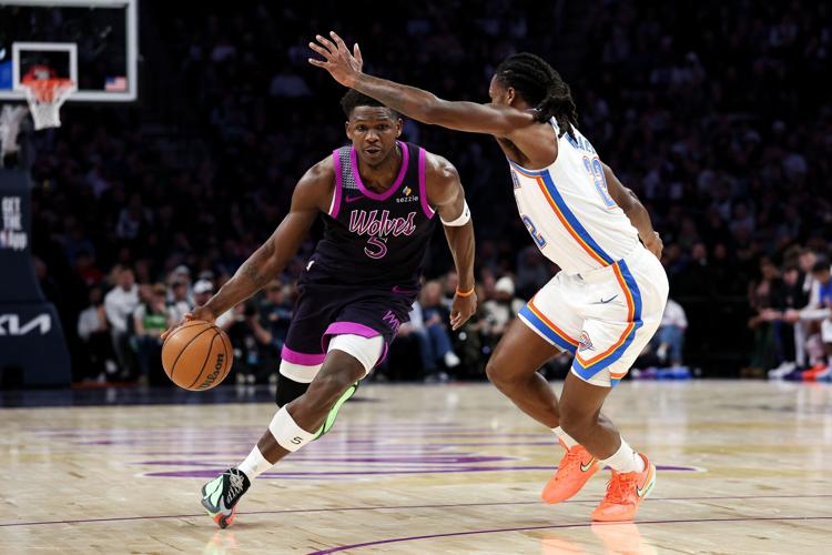 Thunder Timberwolves Basketball