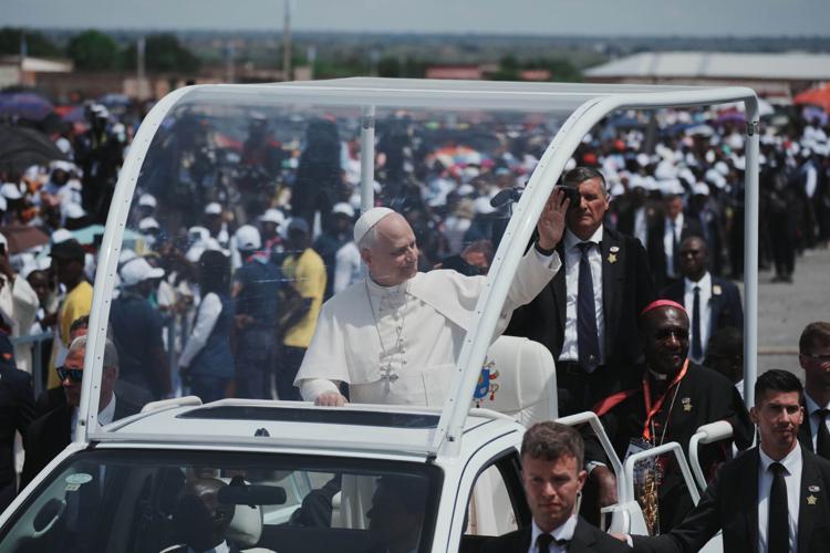 Angola Africa Pope