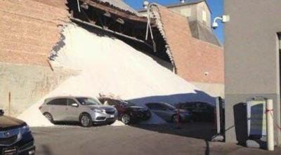 Cars Buried in Salt After Morton Storage Collapse in Chicago