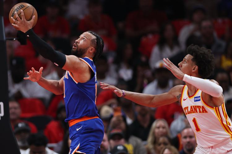 Knicks Hawks Basketball